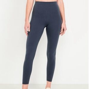 Old Navy Studio Smooth Legging Navy Size L